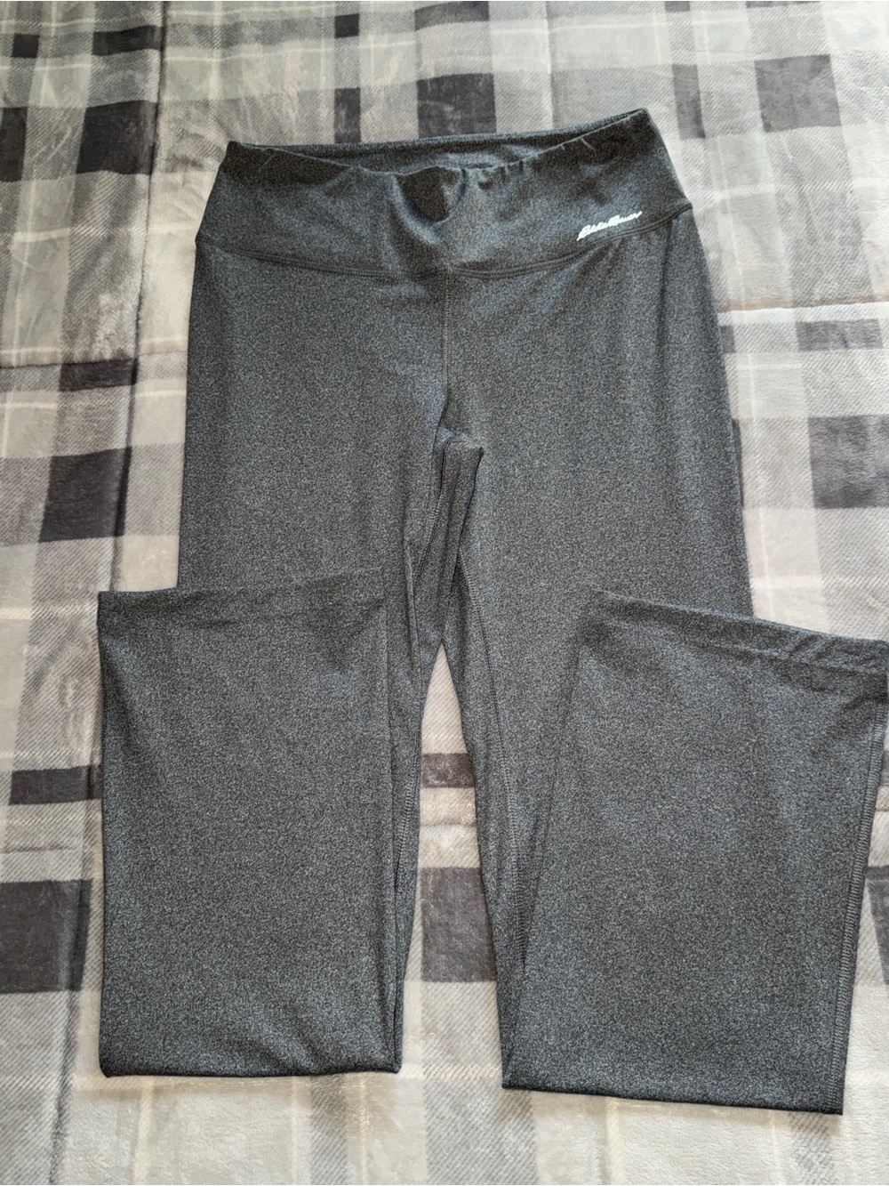 Eddie Bauer Grey Flare Leggings